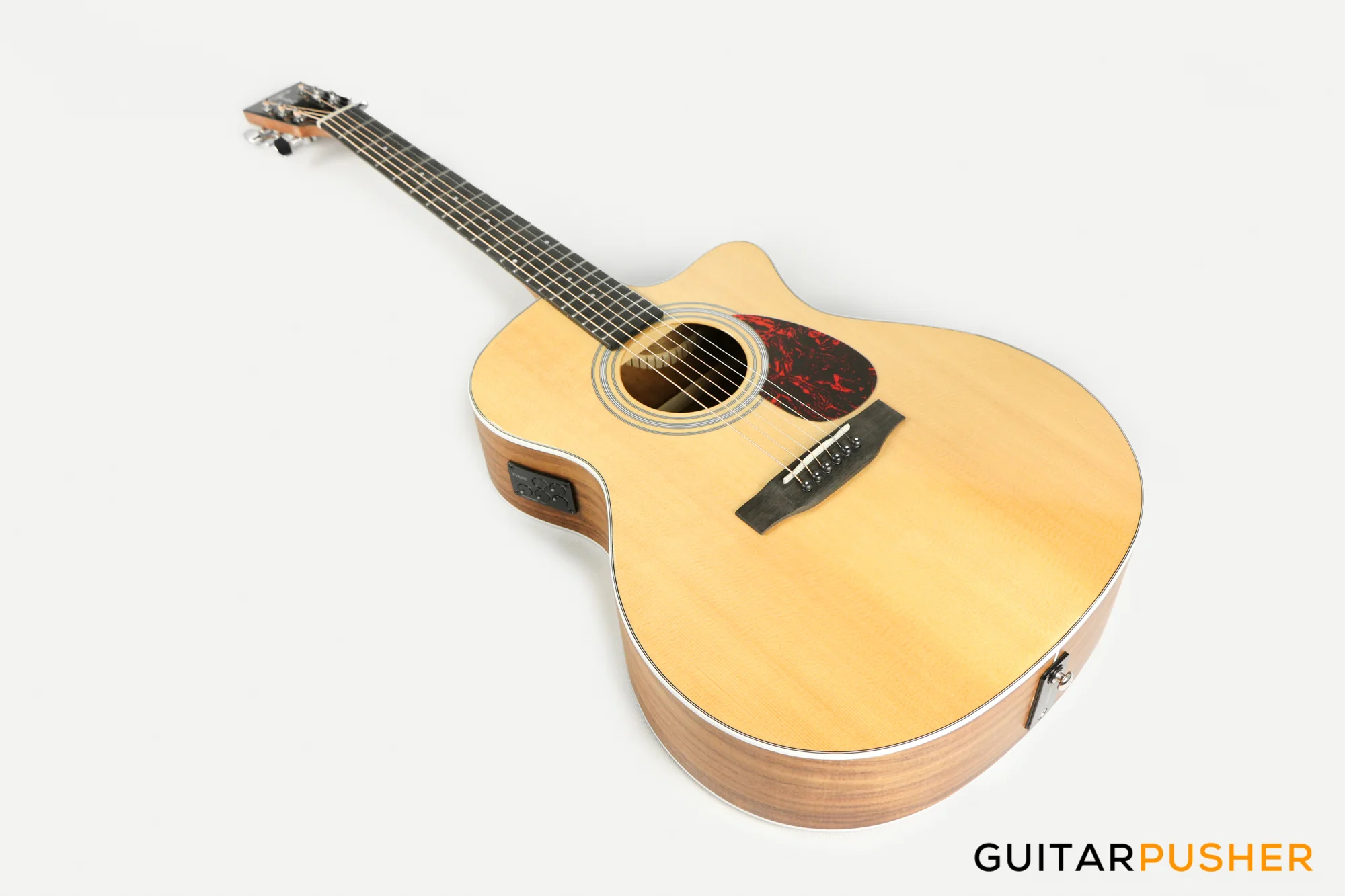 Tyma TG-12 Solid Sitka Spruce Top Rosewood Grand Auditorium Acoustic-Electric Guitar w/ Fishman INK-300 Pickup System - Image 10