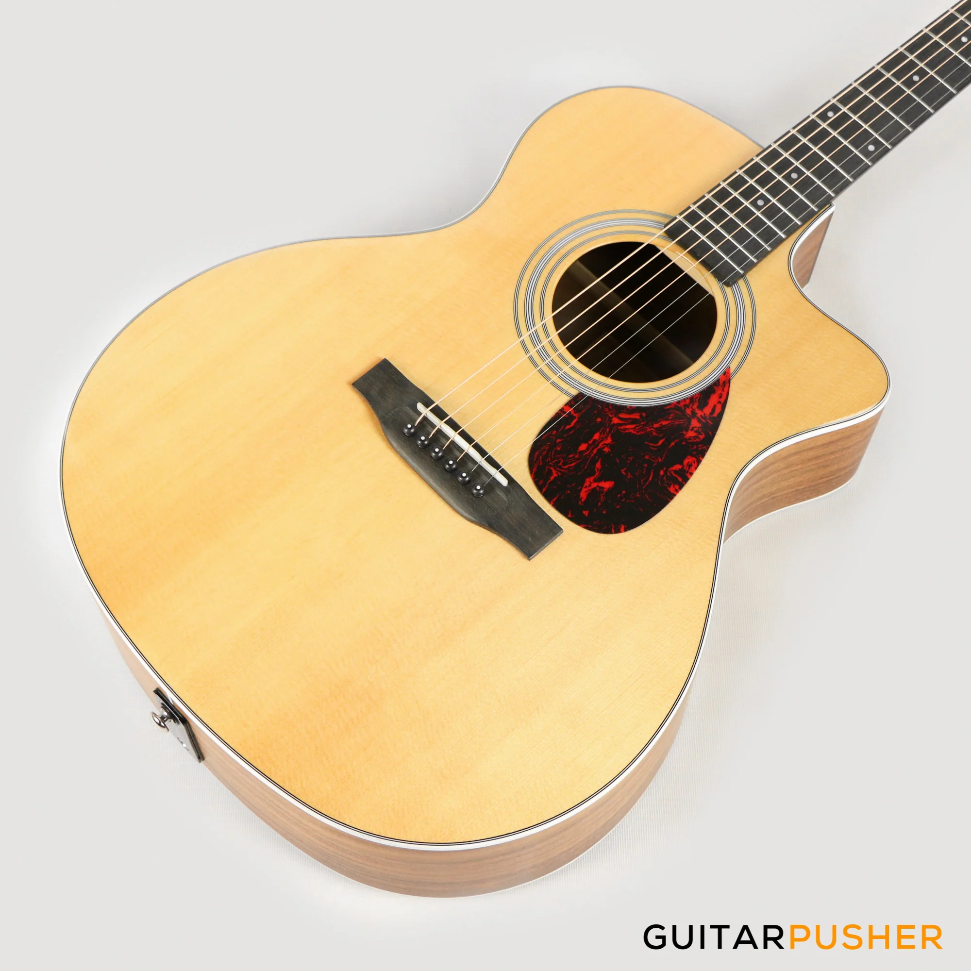 Tyma TG-12 Solid Sitka Spruce Top Rosewood Grand Auditorium Acoustic-Electric Guitar w/ Fishman INK-300 Pickup System - Image 11