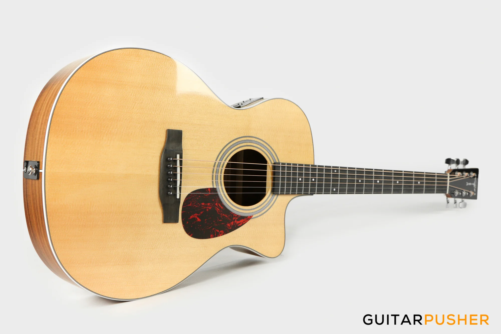Tyma TG-12 Solid Sitka Spruce Top Rosewood Grand Auditorium Acoustic-Electric Guitar w/ Fishman INK-300 Pickup System - Image 12