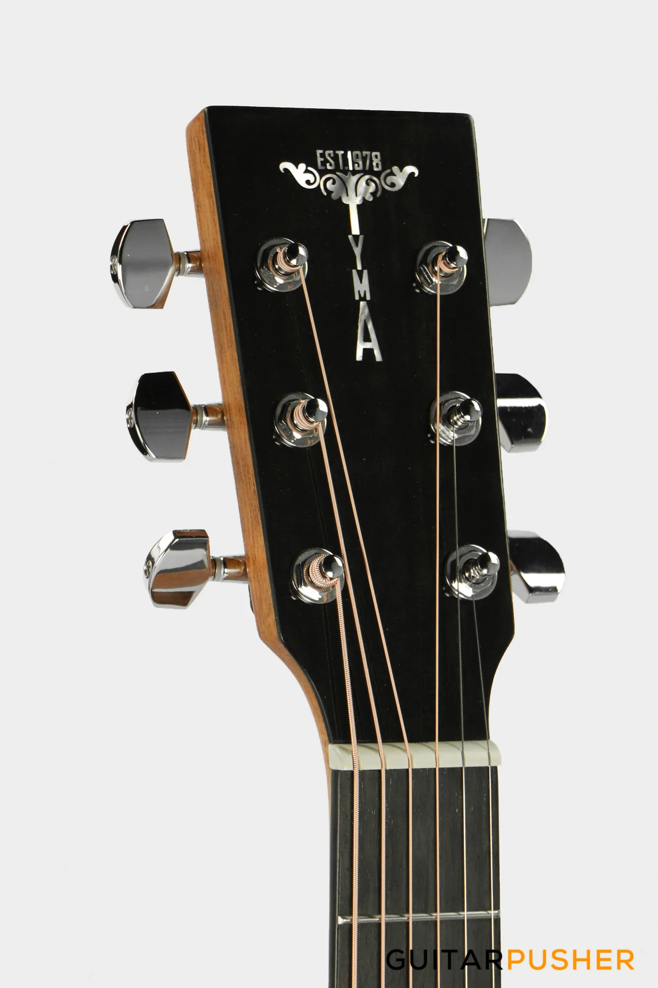 Tyma TG-12 Solid Sitka Spruce Top Rosewood Grand Auditorium Acoustic-Electric Guitar w/ Fishman INK-300 Pickup System - Image 6