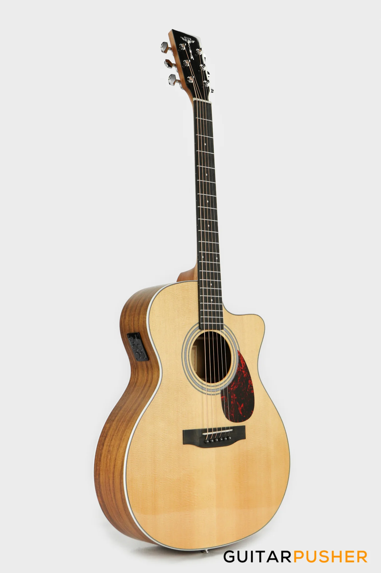 Tyma TG-12K Solid Sitka Spruce Top Rosewood Grand Auditorium Acoustic-Electric Guitar w/ Tyma T-200 Pickup System - Image 3