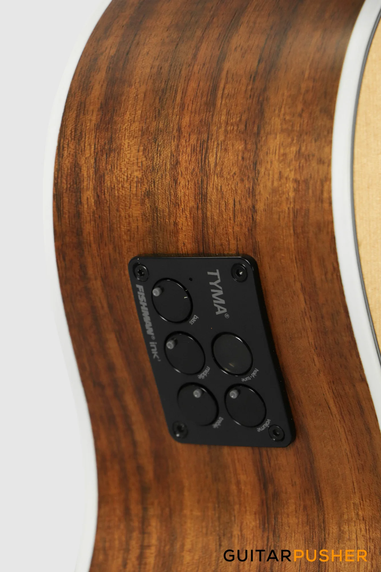 Tyma TG-12K Solid Sitka Spruce Top Rosewood Grand Auditorium Acoustic-Electric Guitar w/ Tyma T-200 Pickup System - Image 5