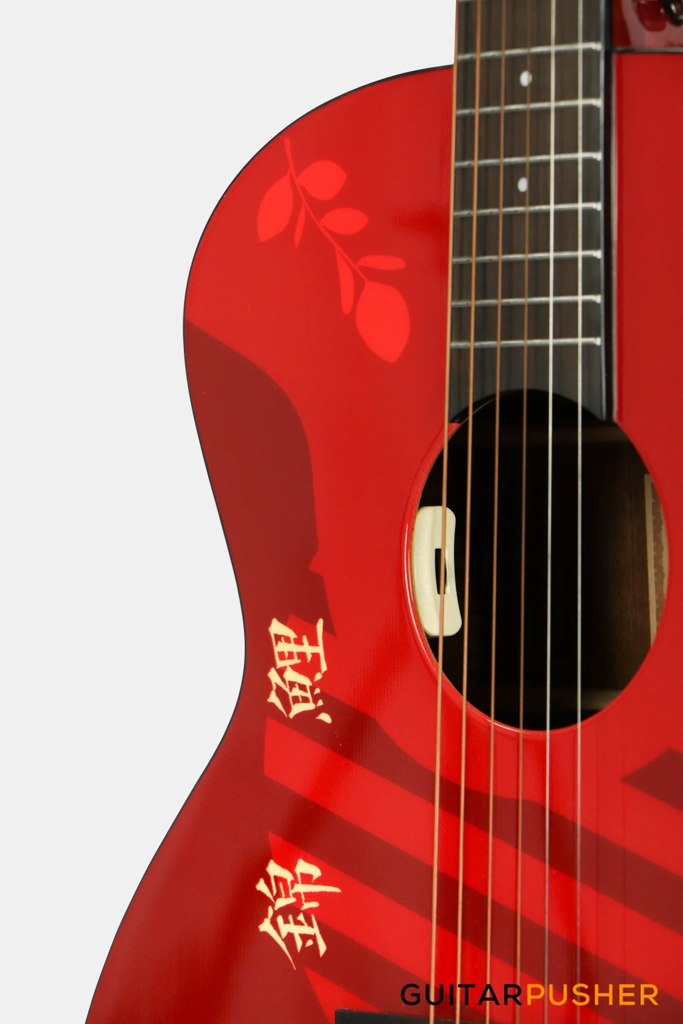 Tyma V-3 Koi Solid Top Auditorium Acoustic Guitar - Image 10