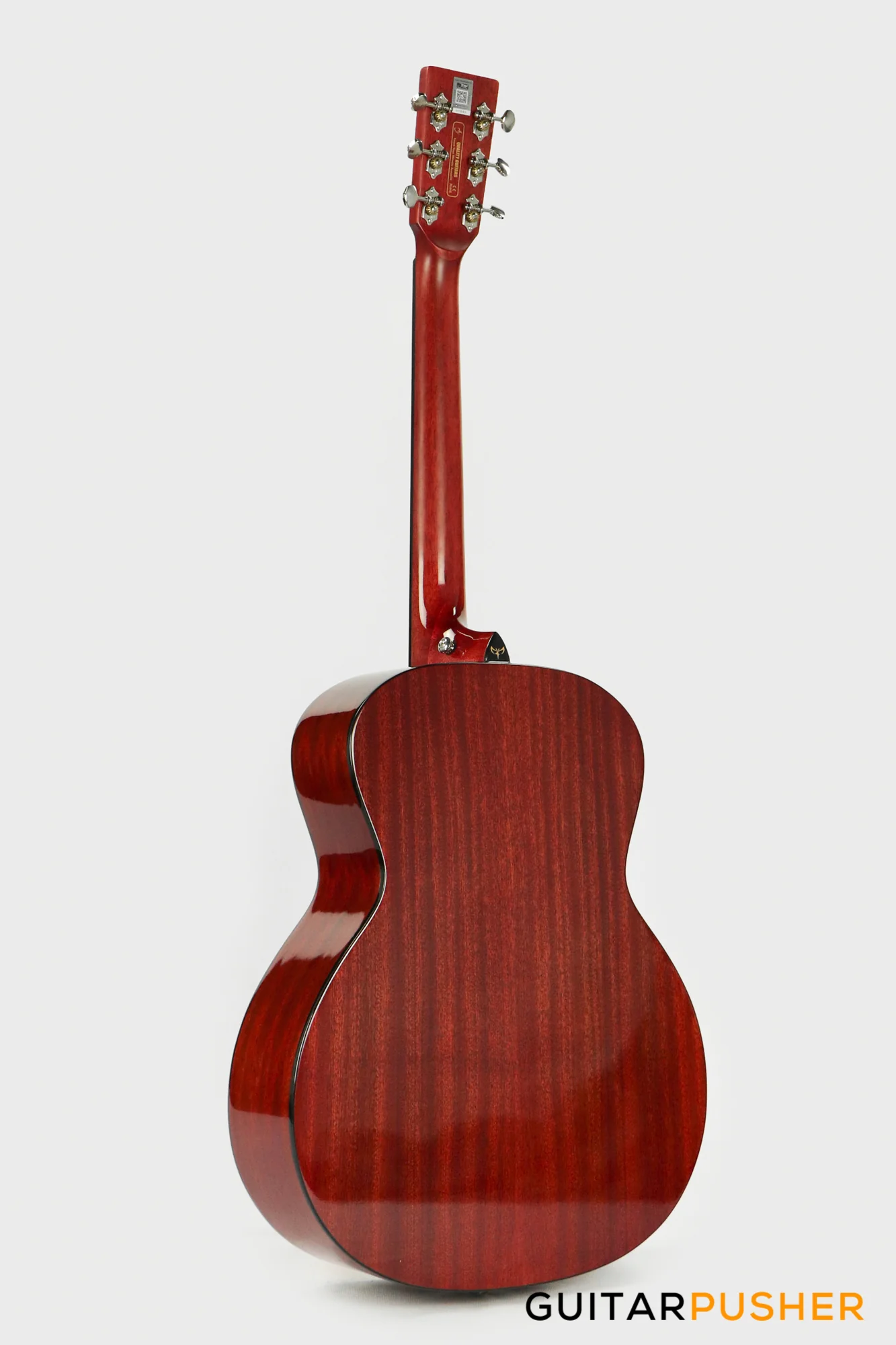 Tyma V-3 Koi Solid Top Auditorium Acoustic Guitar - Image 7