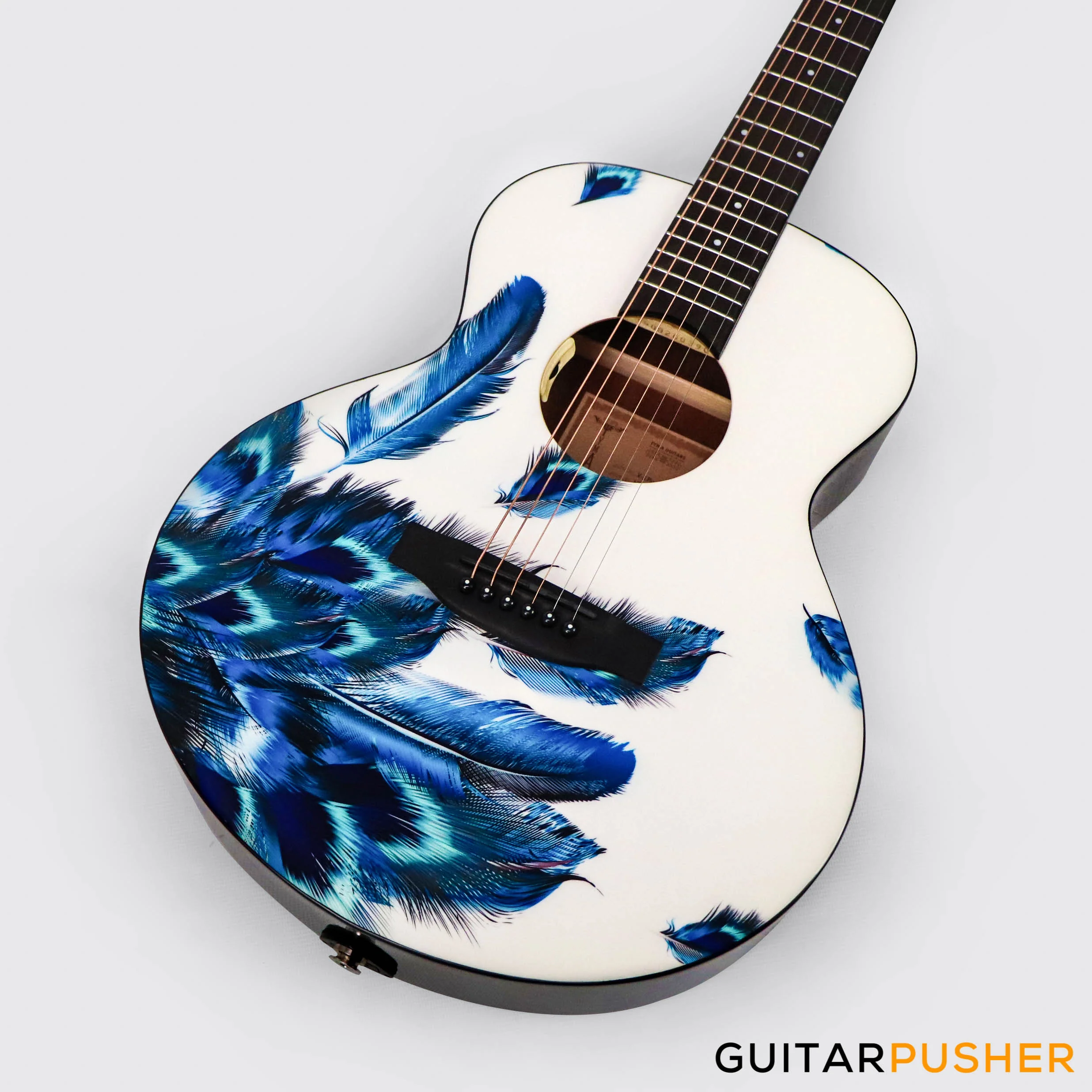 Tyma V-3 Plume Solid Top GS Mini 36 Acoustic Guitar - Image 10