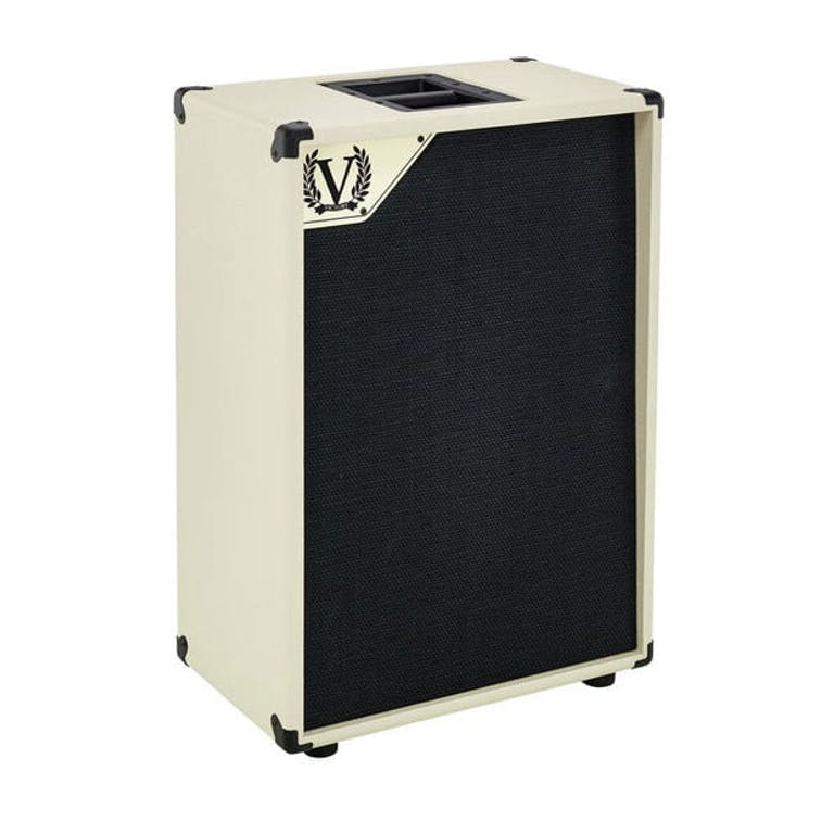 Victory Amps V212 2x12 16-ohms Compact Vertical Extension Speaker Cabinet w/ Celestion G12M-65 Creamback's - Image 3
