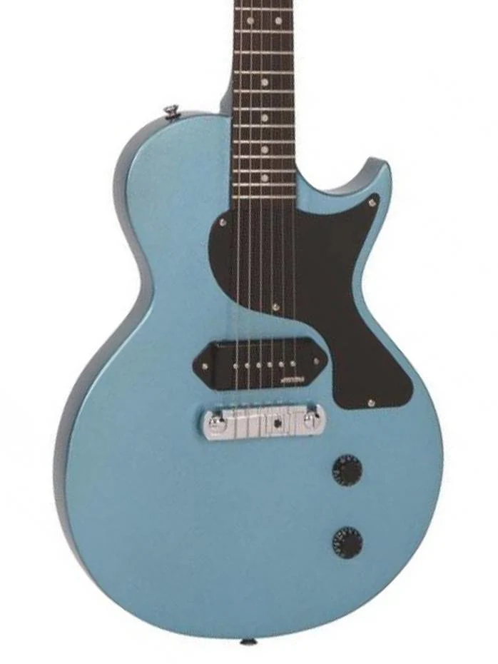 Vintage V120 Reissue Electric Guitar - Gun Hill Blue