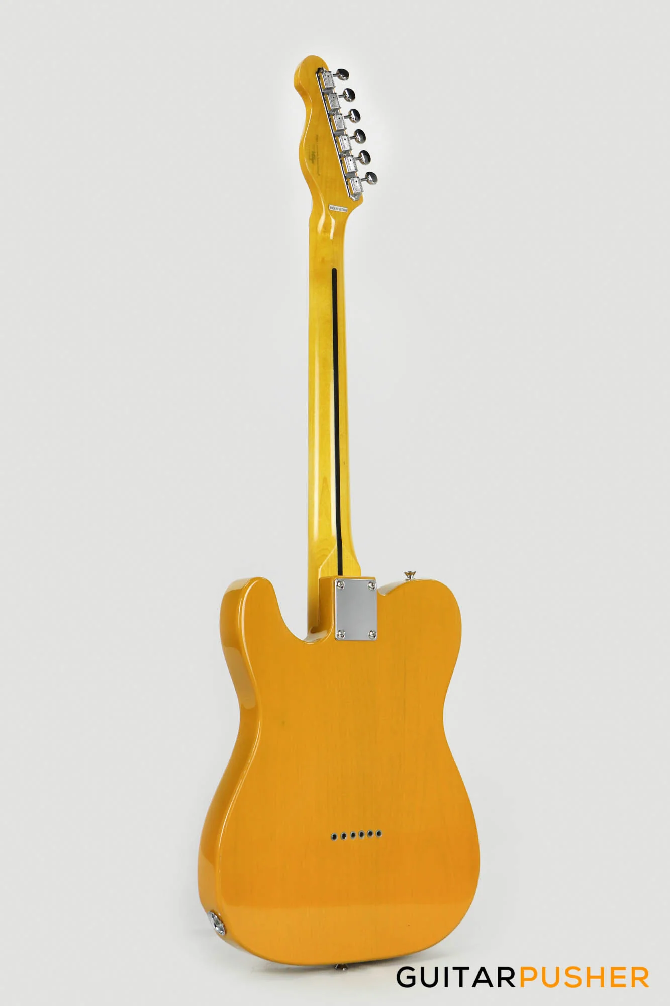 Vintage V52 T-Style Reissue Electric Guitar - Butterscotch - Image 6