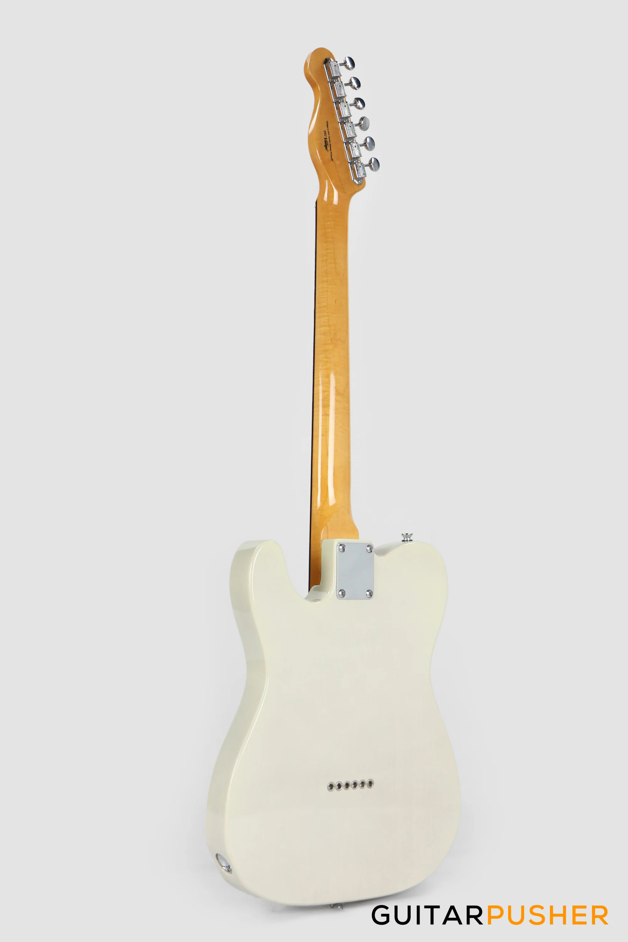 Vintage V62 T-Style Reissue Electric Guitar - Ash Blonde - Image 6