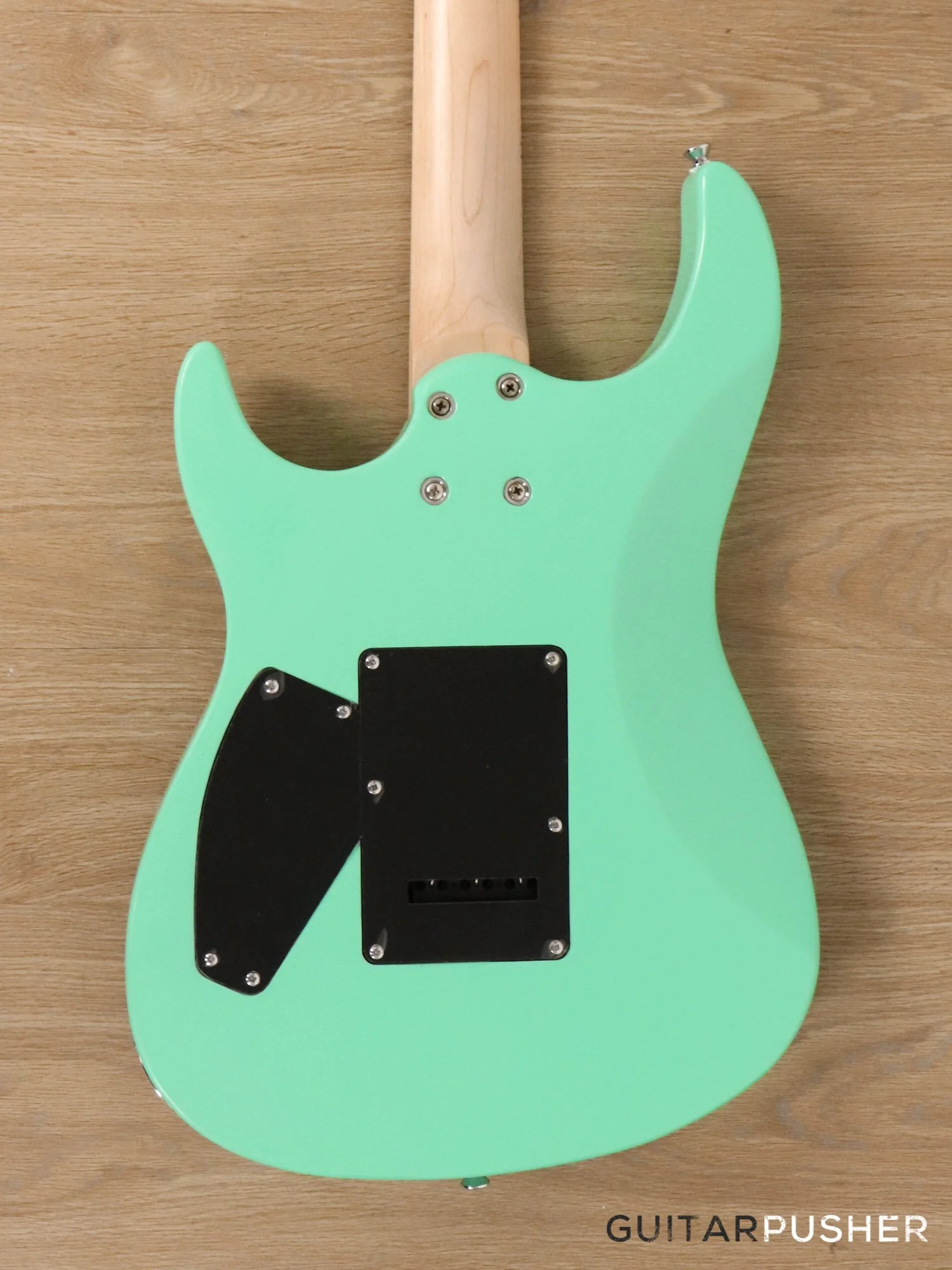 Vintage V6M24 Super S-Style Electric Guitar - Ventura Green - Image 8