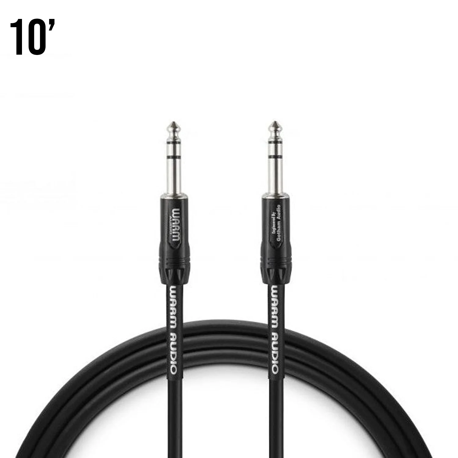 Warm Audio Pro Series Studio & Live TRS Jack Cable - Straight to Straight - Image 2