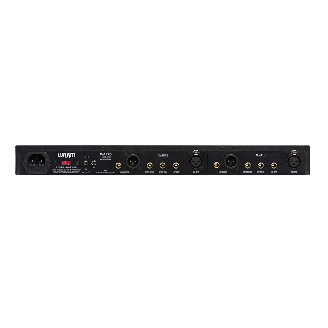 Warm Audio WA273 Dual Channel British Mic Pre - Image 3