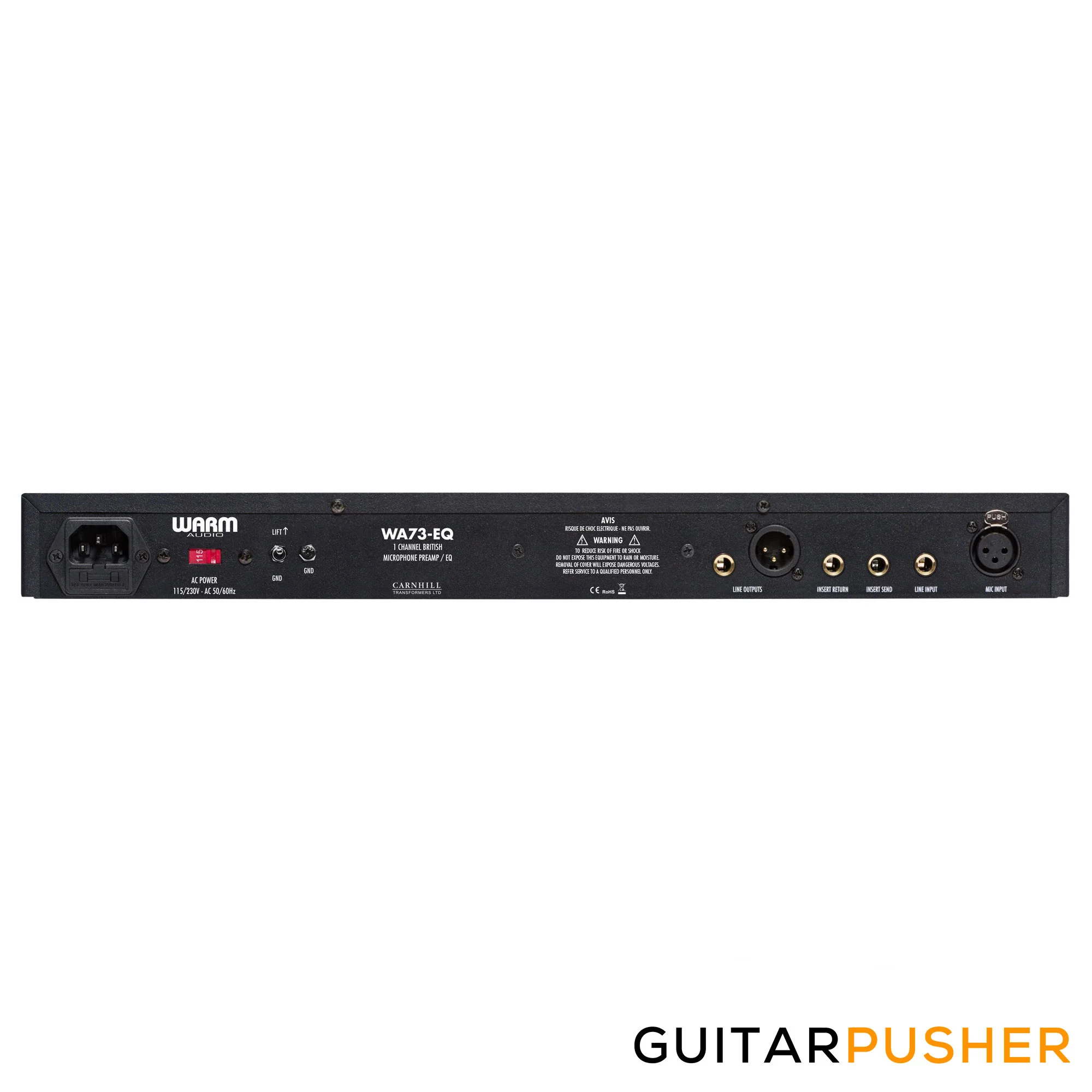Warm Audio WA73-EQ Single-Channel British Mic Preamp + EQ - Image 2