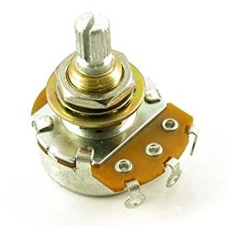 WD Audio Taper Potentiometer 3/8 Split Shaft