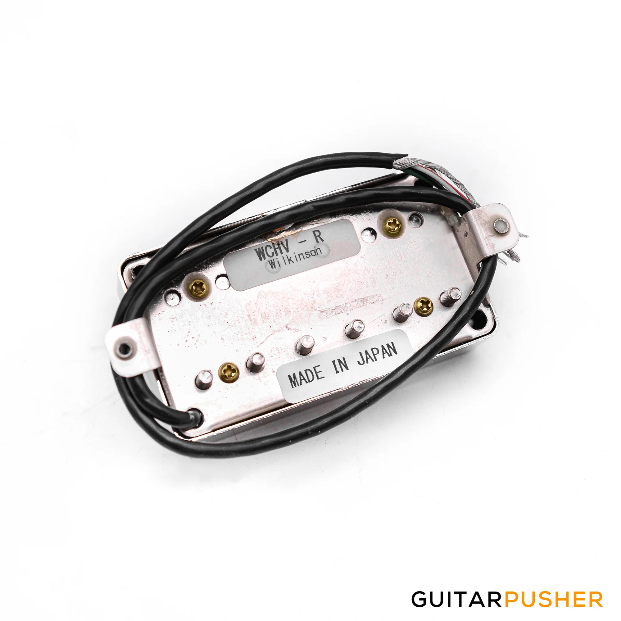 Wilkinson Japan Classic-Style Covered Bridge Humbucker Pickup (Nickel) WCHV-R - Image 3