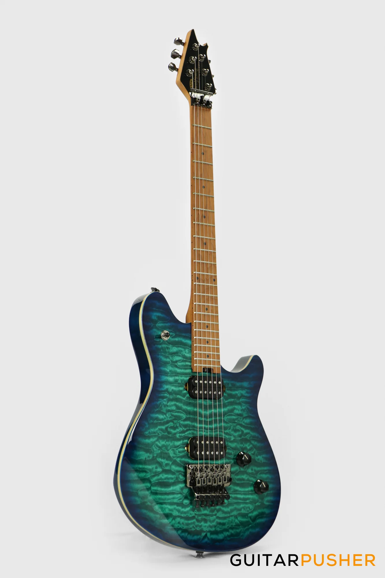 Wolfgang EVH WG QM (Quilted Maple) Standard Electric Guitar - Chlorine Burst - Image 10