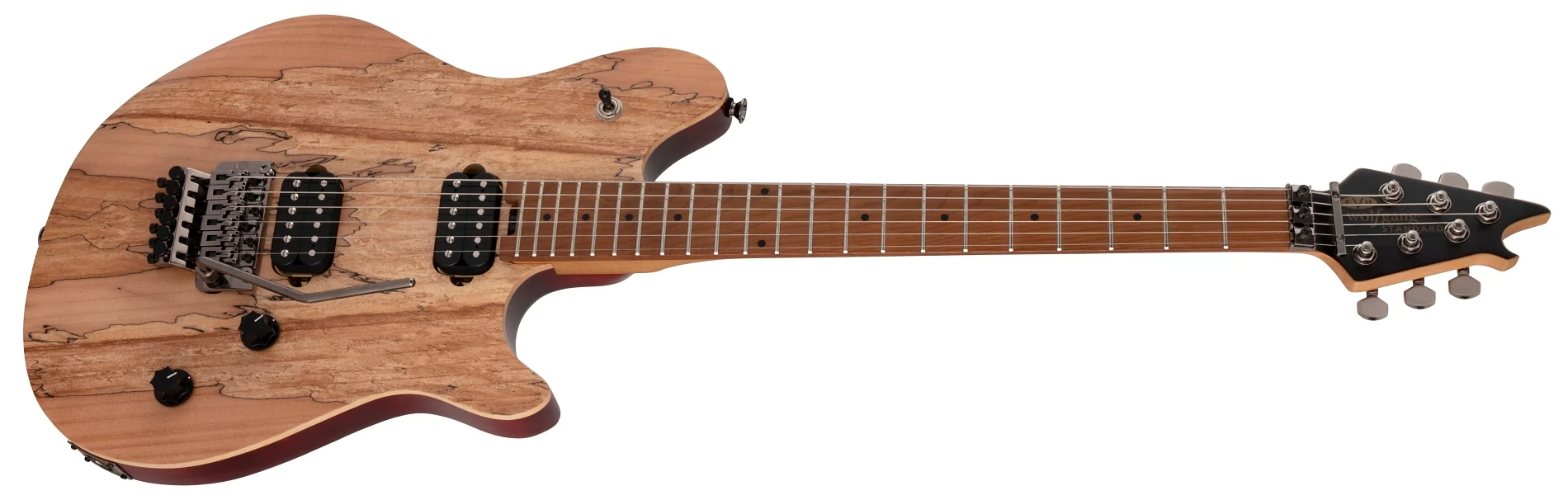 Wolfgang EVH WG Standard Exotic, Baked Maple Fretboard Electric Guitar - Spalted Maple - Image 3