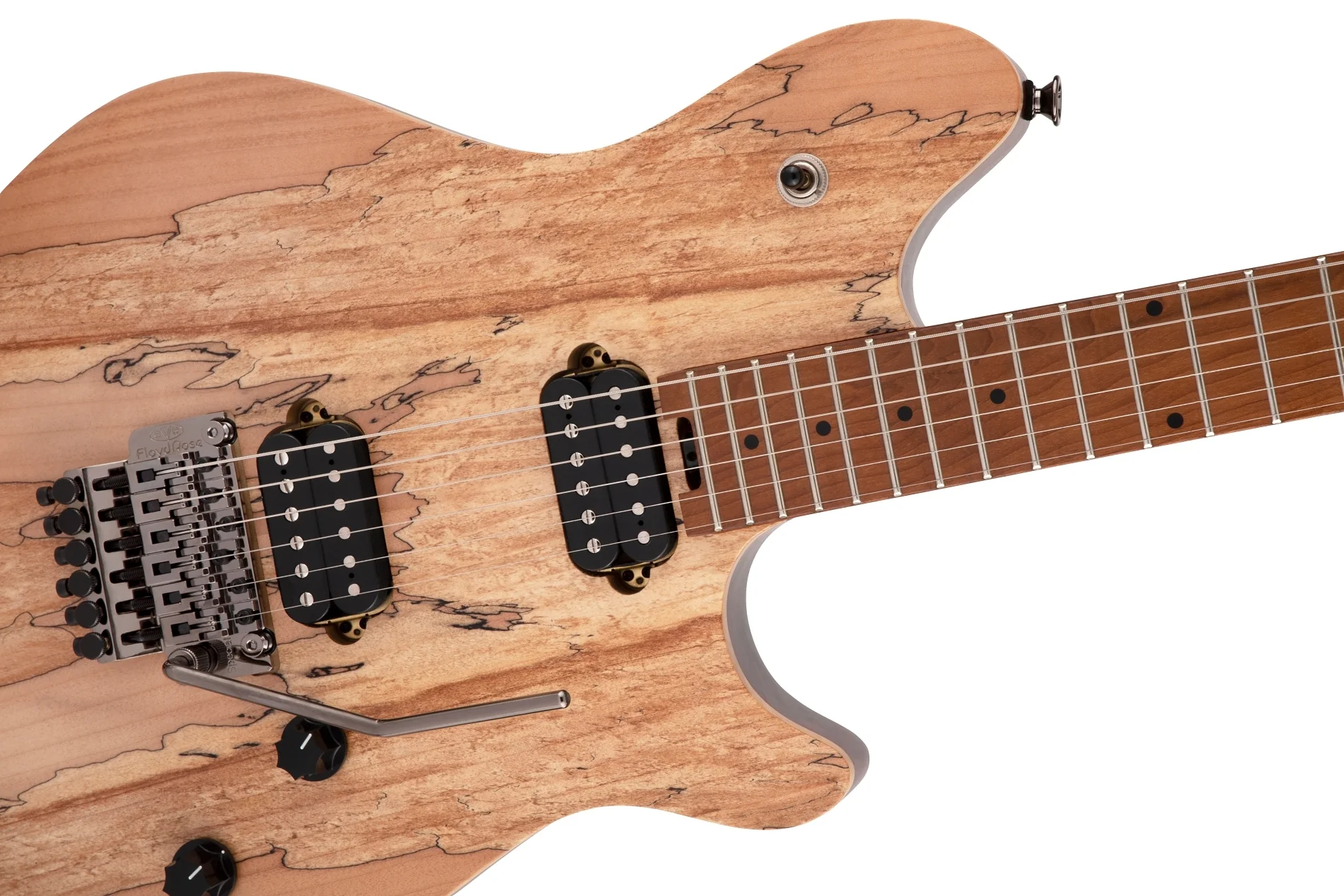 Wolfgang EVH WG Standard Exotic, Baked Maple Fretboard Electric Guitar - Spalted Maple - Image 7