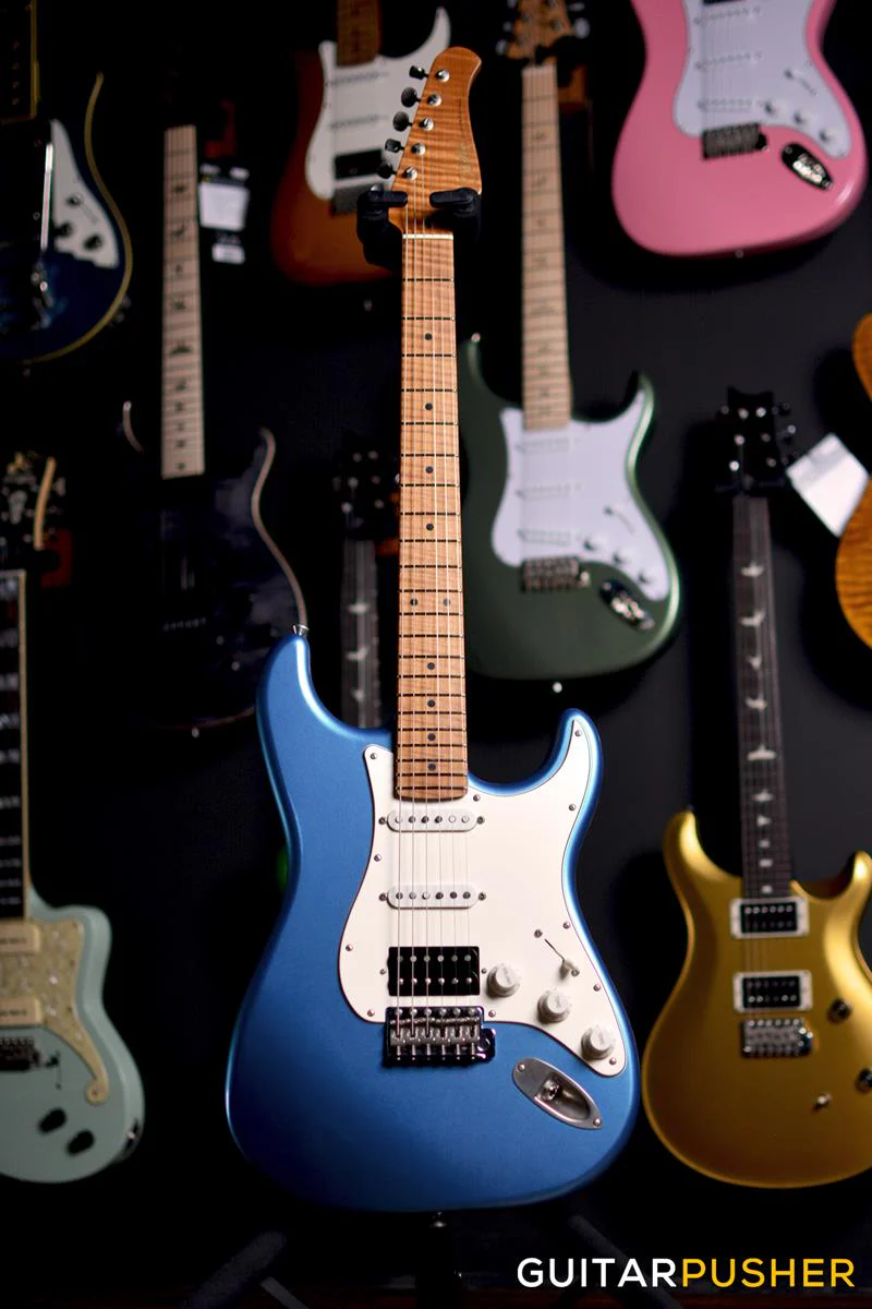 Xotic California Classic XSCPro-2 Light Aged HSS Electric Guitar (Lake Placid Blue) - Image 2