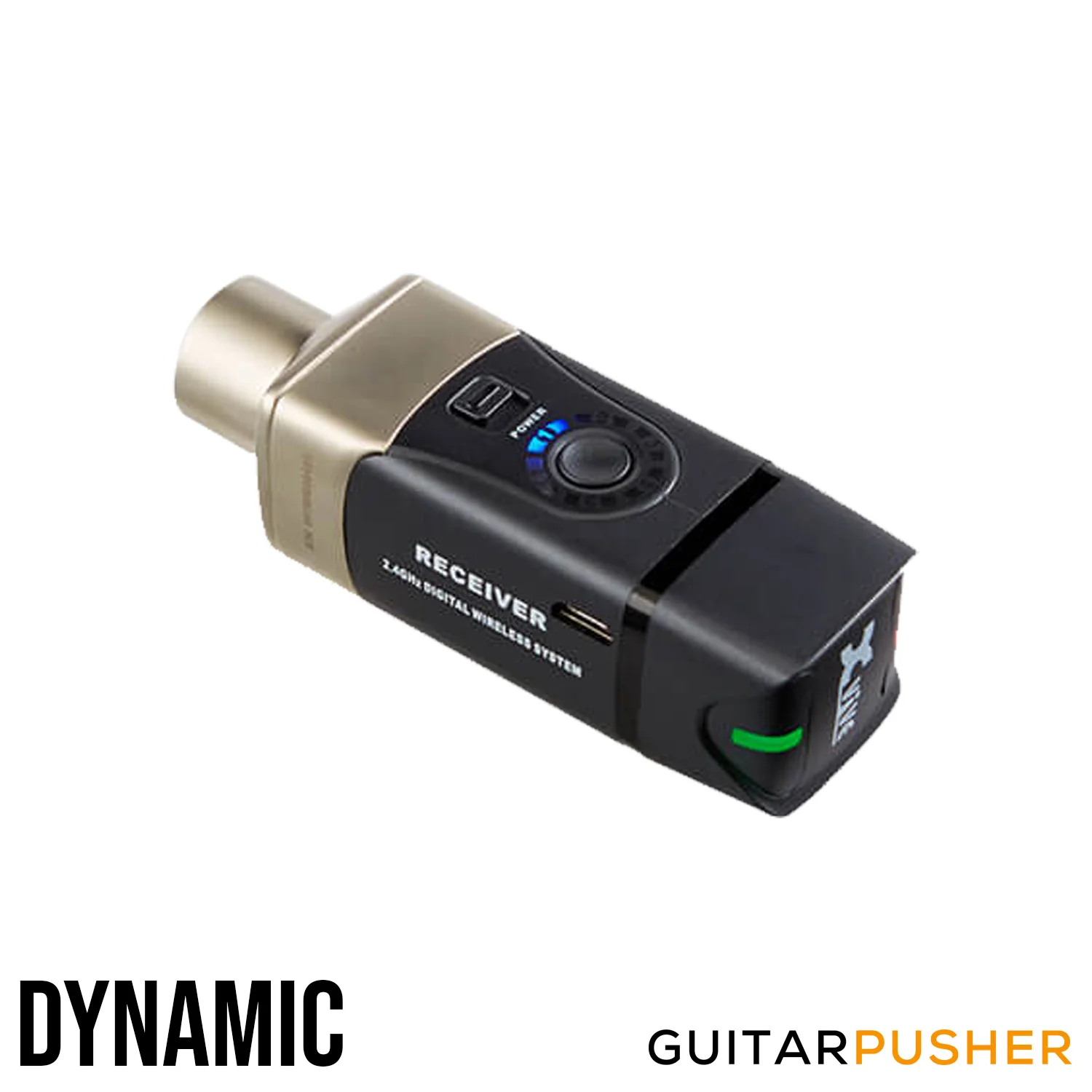 Xvive Audio U3R Dynamic Microphone Wireless Receiver - Black