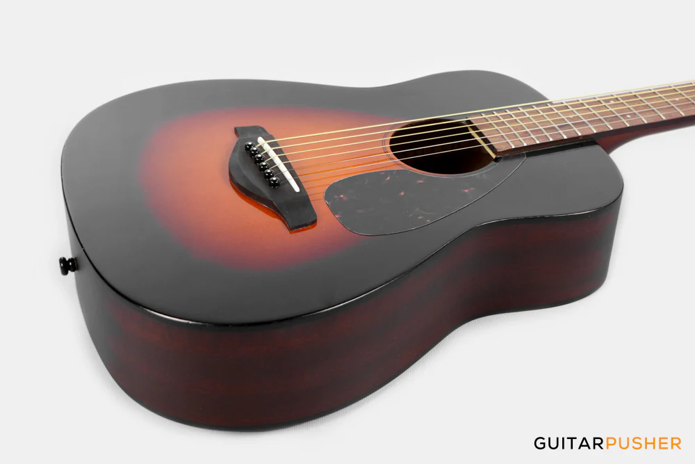 YAMAHA JR2 Spruce Top 3/4 Dreadnought Travel Acoustic Guitar - Tobacco Brown Sunburst - Image 8