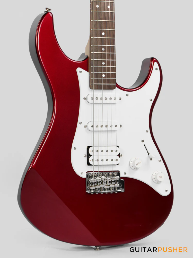 YAMAHA PAC012 HSS Electric Guitar - Red Metallic - Image 4