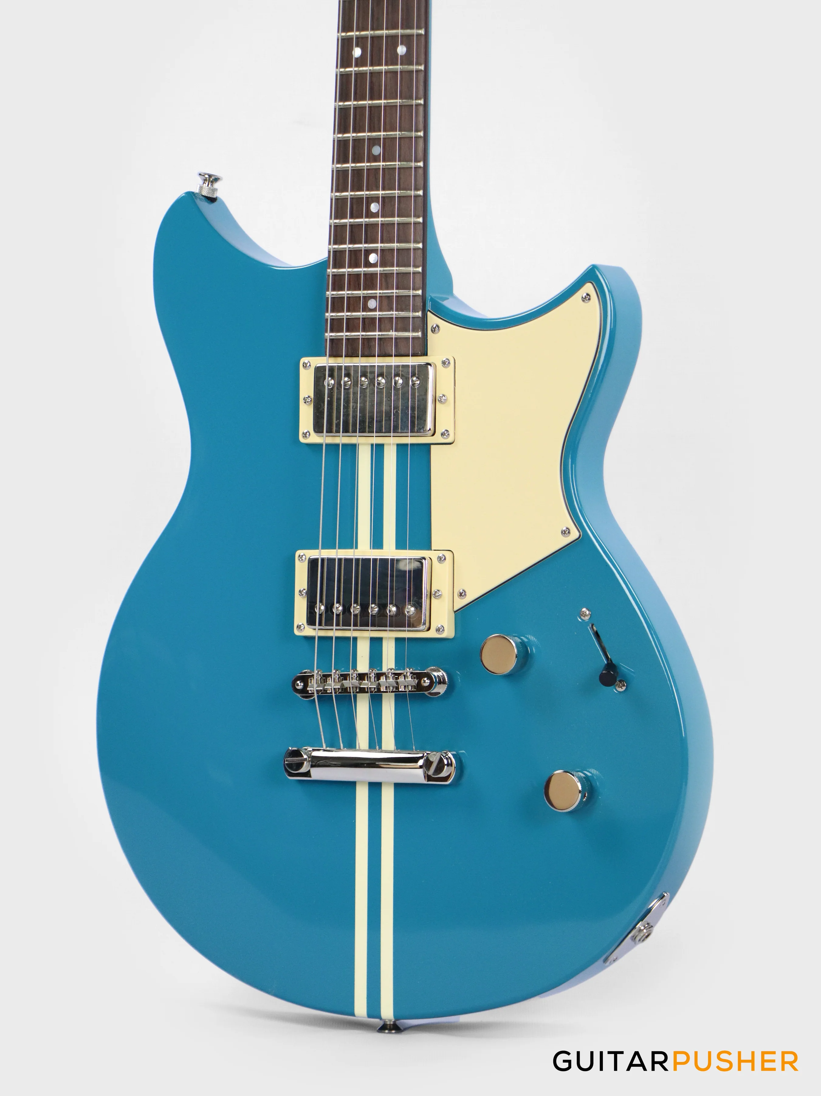 YAMAHA RSE20 Revstar Element Electric Guitar - Swift Blue - Image 8